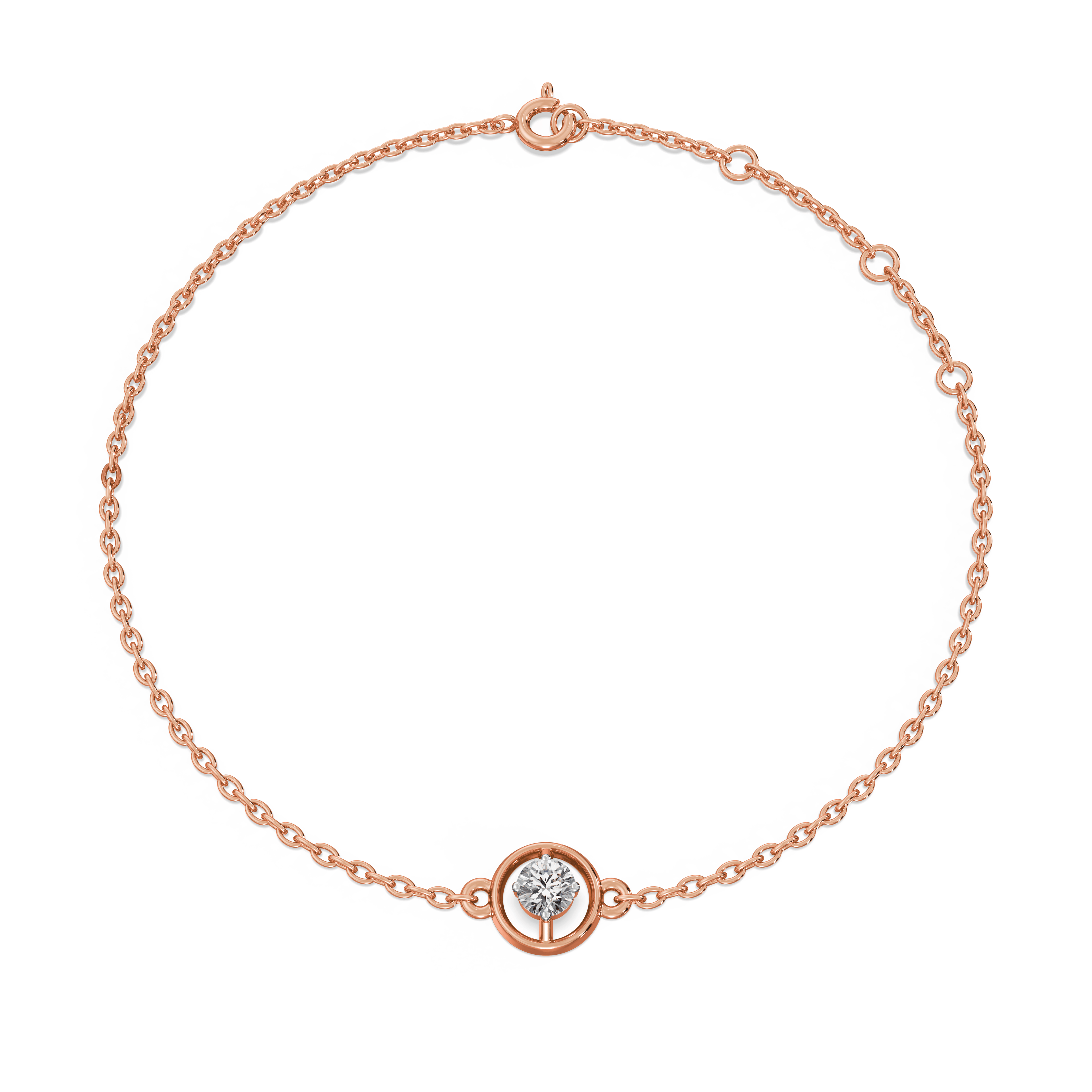Orba Shine 9KT Gold Laboratory Grown Diamond Bracelet