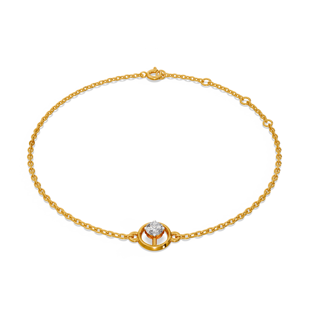 Orba Shine 9KT Gold Laboratory Grown Diamond Bracelet