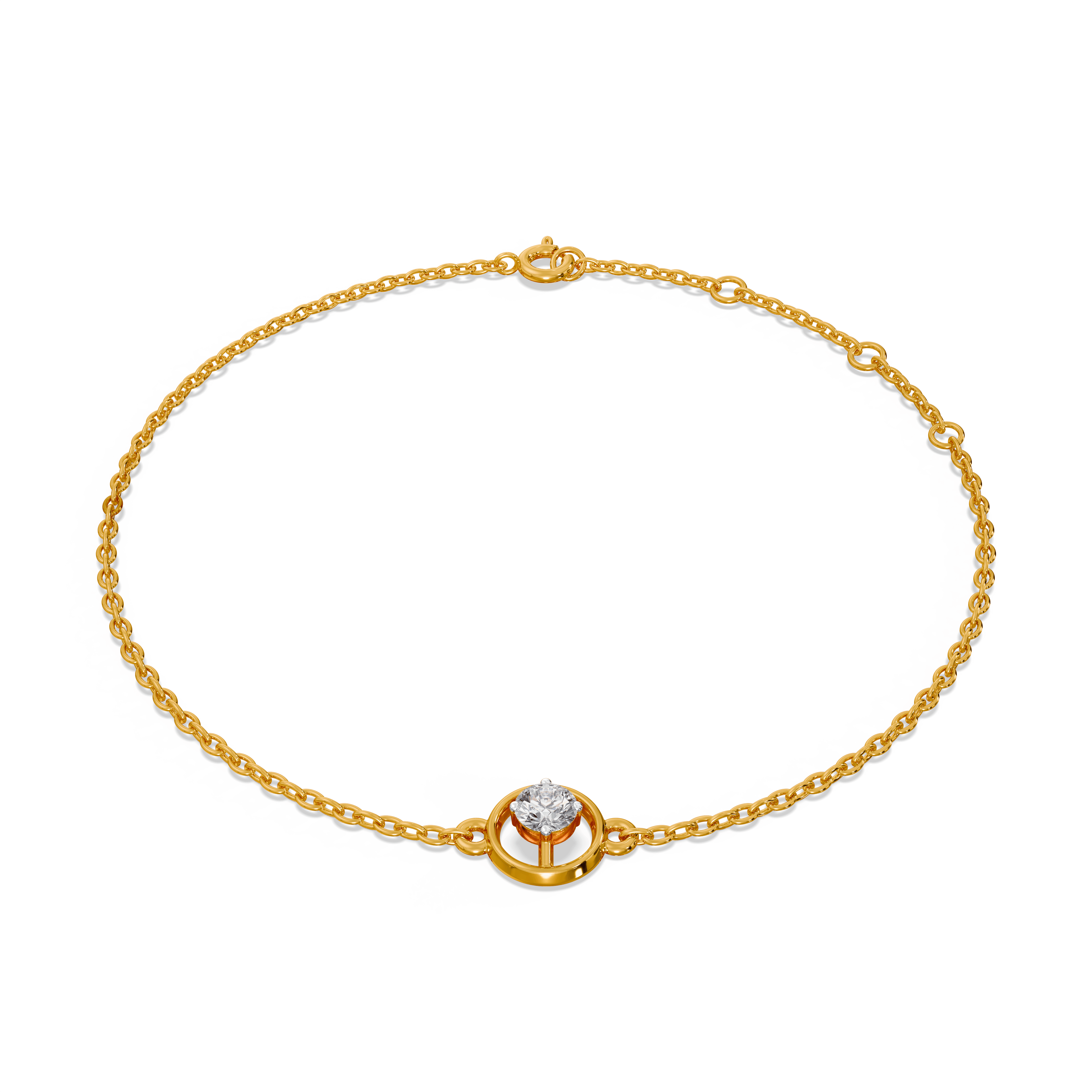 Orba Shine 9KT Gold Laboratory Grown Diamond Bracelet