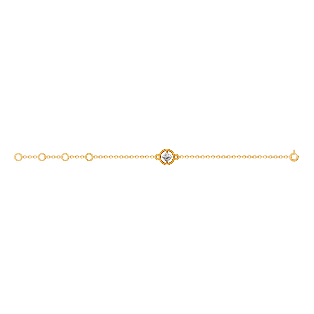 Orba Shine 9KT Gold Laboratory Grown Diamond Bracelet