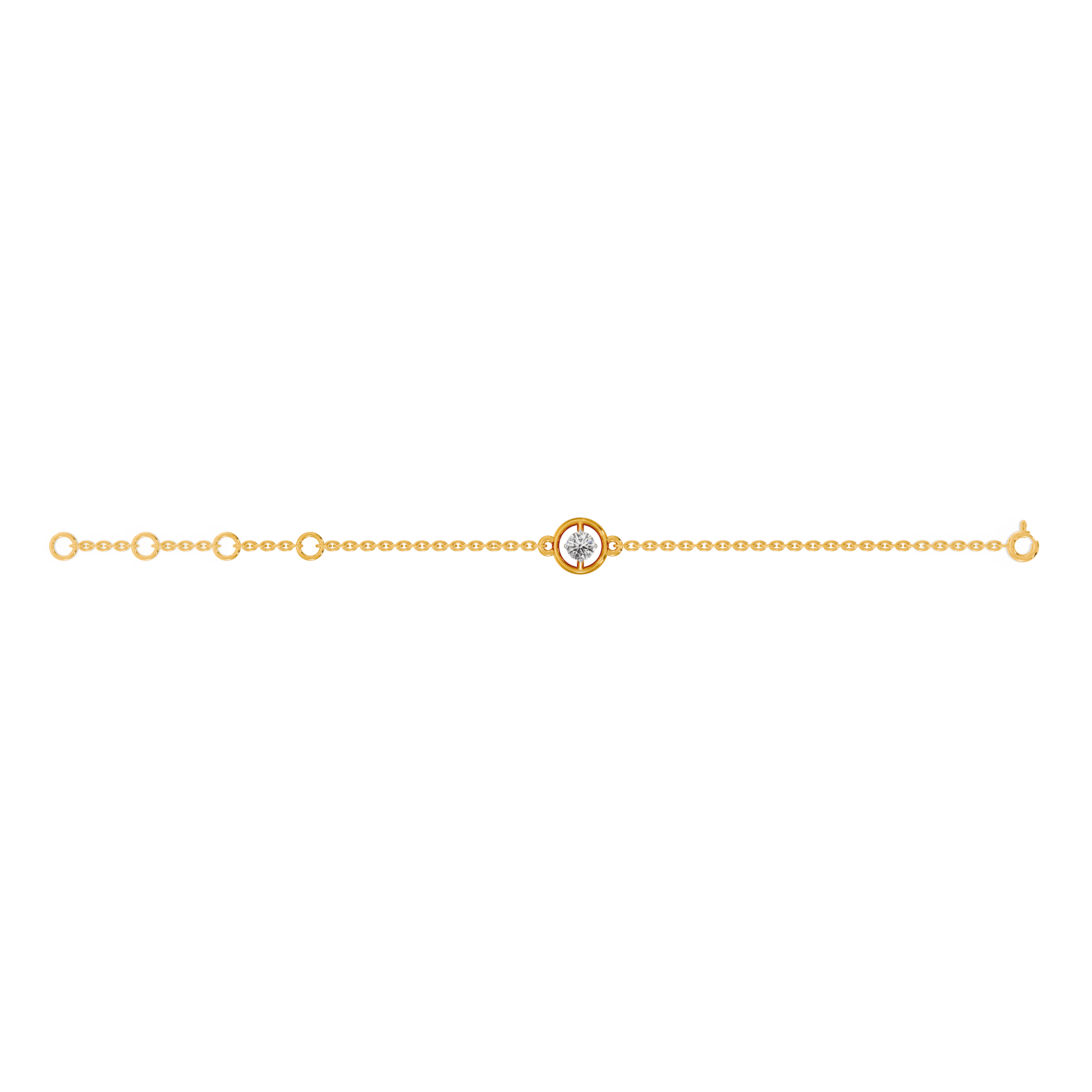 Orba Shine 9KT Gold Laboratory Grown Diamond Bracelet