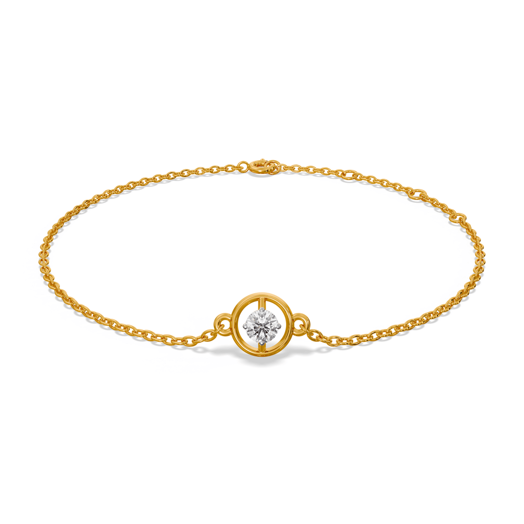 Orba Shine 9KT Gold Laboratory Grown Diamond Bracelet