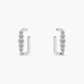 925 Sterling Silver Trace Earrings